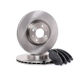 Kit de disques de frein RIDEX 3405B0153 pour FIAT, LANCIA et plus encore...