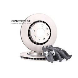 Kit de disques de frein RIDEX 3405B0154 pour VAUXHALL, DAEWOO et plus encore...