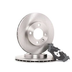 Kit de disques de frein RIDEX 3405B0187 pour SEAT, VW 47850