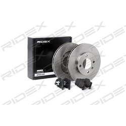 Kit de disques de frein RIDEX 3405B0187 pour SEAT, VW 47850 RIDEX