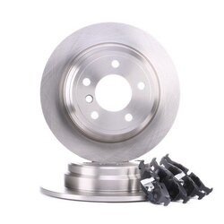 Kit de disques de frein RIDEX 3405B0188 pour BMW Série 5