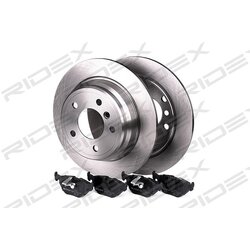 Kit de disques de frein RIDEX 3405B0188 pour BMW Série 5 RIDEX