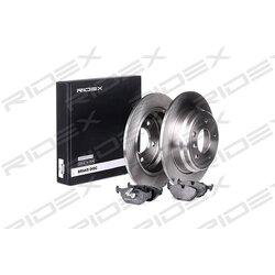 Kit de disques de frein RIDEX 3405B0188 pour BMW Série 5 RIDEX