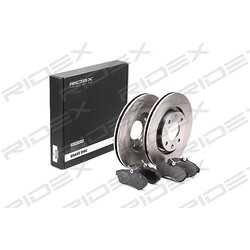 Kit de disques de frein RIDEX 3405B0191 pour CITROËN 47456 RIDEX
