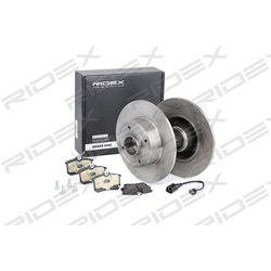 Kit de disques de frein RIDEX 3405B0198 pour RENAULT, NISSAN 47141 RIDEX