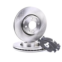 Kit de disques de frein RIDEX 3405B0199 pour DACIA, RENAULT, LADA 47460