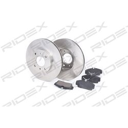 Kit de disques de frein RIDEX 3405B0200 pour NISSAN 47502 RIDEX