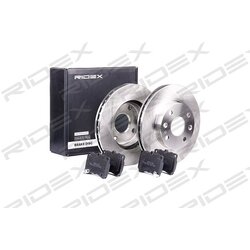 Kit de disques de frein RIDEX 3405B0203 pour KIA 47535 RIDEX