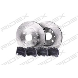 Kit de disques de frein RIDEX 3405B0203 pour KIA 47535 RIDEX
