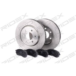 Kit de disques de frein - RIDEX 3405B0204 RIDEX