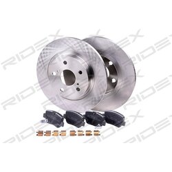 Brake Discs Kit RIDEX 3405B0205 RIDEX