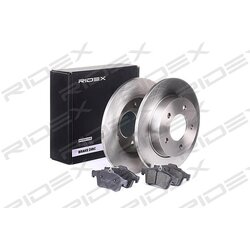 Kit de disques de frein RIDEX 3405B0206 pour MAZDA 3 47516 RIDEX