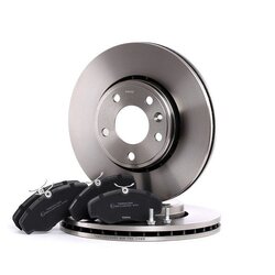 Kit de disques de frein 3405B0207 pour RENAULT, OPEL, NISSAN, VAUXHALL 640.4225.00