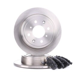 Kit de disques de frein RIDEX 3405B0208 pour ROVER, HONDA, MG, ACURA, LOTUS