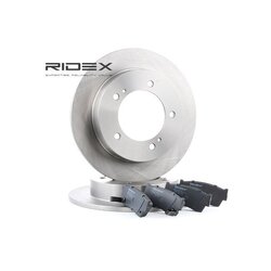 Kit de disques de frein - RIDEX 3405B0209