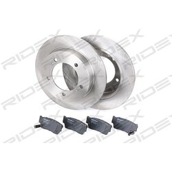 Kit de disques de frein - RIDEX 3405B0209 RIDEX