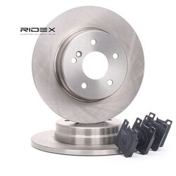 Kit de disques de frein RIDEX 3405B0210 pour Mercedes Classe E