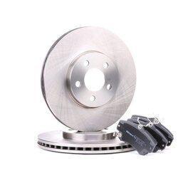 Kit de disques de frein RIDEX 3405B0211 pour CHRYSLER, DODGE 47893