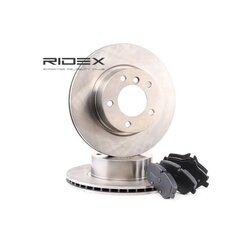 Kit de disques de frein RIDEX 3405B0212 pour BMW Série 1