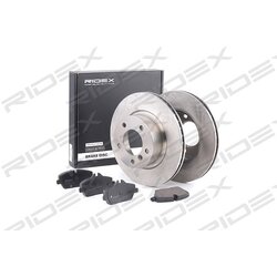 Kit de disques de frein RIDEX 3405B0212 pour BMW Série 1 RIDEX