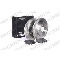 Kit de disques de frein 3405B0214 pour VAUXHALL, CHEVROLET, BUICK 16 05 271 RIDEX