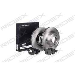 Kit de disques de frein RIDEX 3405B0219 pour BMW Série 5 RIDEX
