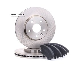 Brake Discs Kit RIDEX 3405B0221 OE Ref 1605270