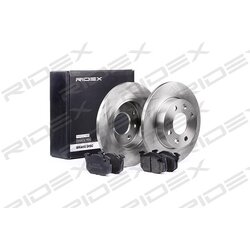 Kit de disques de frein RIDEX 3405B0225 pour RENAULT 47153 RIDEX