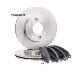 Brake Discs Kit RIDEX 3405B0251