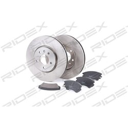 Kit de disques de frein RIDEX 3405B0277 pour VAUXHALL 16 05 274 RIDEX