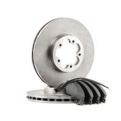 Kit de disques de frein RIDEX 3405B0309 pour FORD TRANSIT