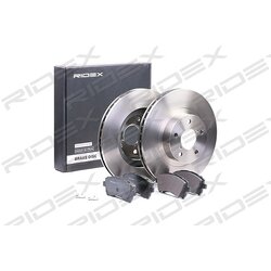 Kit de disques de frein RIDEX 3405B0313 pour SUBARU 47542 RIDEX