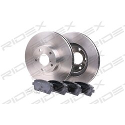 Kit de disques de frein RIDEX 3405B0313 pour SUBARU 47542 RIDEX
