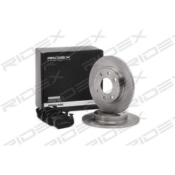 Kit de disques de frein RIDEX 3405B0327 pour CITROËN, PEUGEOT 91508338 RIDEX