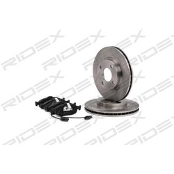 Kit de disques de frein RIDEX 3405B0341 pour FORD, FORD USA RIDEX