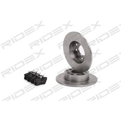 Brake Discs Kit RIDEX 3405B0344 RIDEX