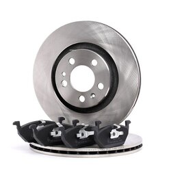 Brake Discs Kit RIDEX 3405B0358 OE Ref 1J0698151