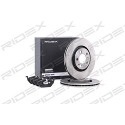 Kit de disques de frein RIDEX 3405B0358 pour VW, SKODA, SEAT et plus encore... RIDEX
