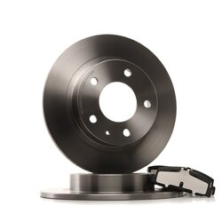 Kit de disques de frein RIDEX 3405B0362 pour MAZDA PREMACY, 626