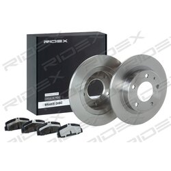 Kit de disques de frein RIDEX 3405B0362 pour MAZDA PREMACY, 626 RIDEX