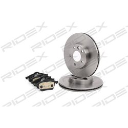 Kit de disques de frein RIDEX 3405B0364 pour VW, SEAT, FORD RIDEX