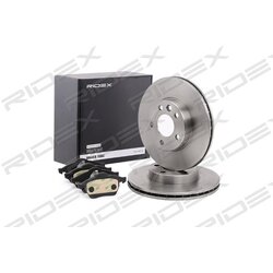 Kit de disques de frein RIDEX 3405B0364 pour VW, SEAT, FORD RIDEX