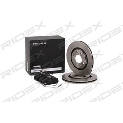 Kit de disques de frein RIDEX 3405B0367 pour PEUGEOT, CITROËN 4246-R5 RIDEX