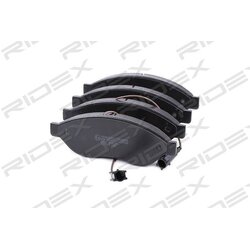 Plaquettes de frein RIDEX 402B0003 pour FIAT, PEUGEOT, CITROËN 16 124 339 80 RIDEX
