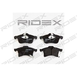 Jeu de plaquettes de frein RIDEX 402B0007 pour VAUXHALL, CHEVROLET 16 05 077 RIDEX