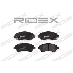 Jeu de plaquettes de frein RIDEX 402B0015 pour TOYOTA 0446505130 RIDEX