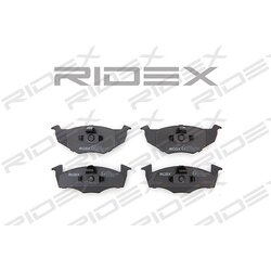 Jeu de plaquettes de frein RIDEX 402B0016 pour VW, SKODA, SEAT 6N0698151 RIDEX