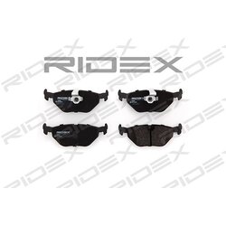 Jeu de plaquettes de frein RIDEX 402B0026 pour BMW, ALPINA 1 163 395 RIDEX