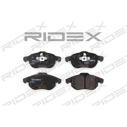 Plaquettes de frein RIDEX 402B0044 pour SAAB, VAUXHALL, CADILLAC, FIAT RIDEX