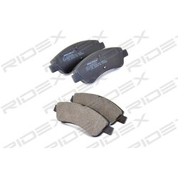 Plaquettes de frein RIDEX 402B0049 pour CITROËN, PEUGEOT, DS et plus encore... RIDEX
